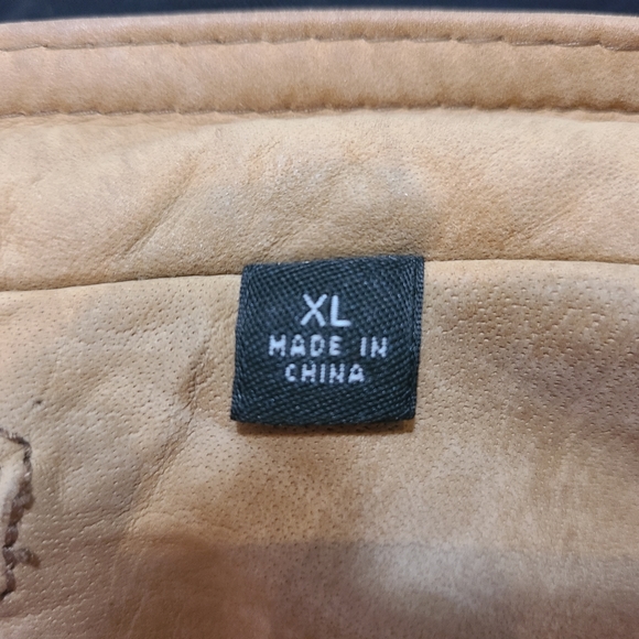 Mens leather jacket. Roundtree and yorke. XL - Picture 9 of 9